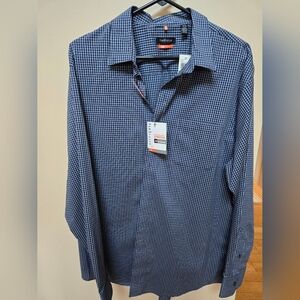 Van Heusen Blue Casual Button Down Shirt